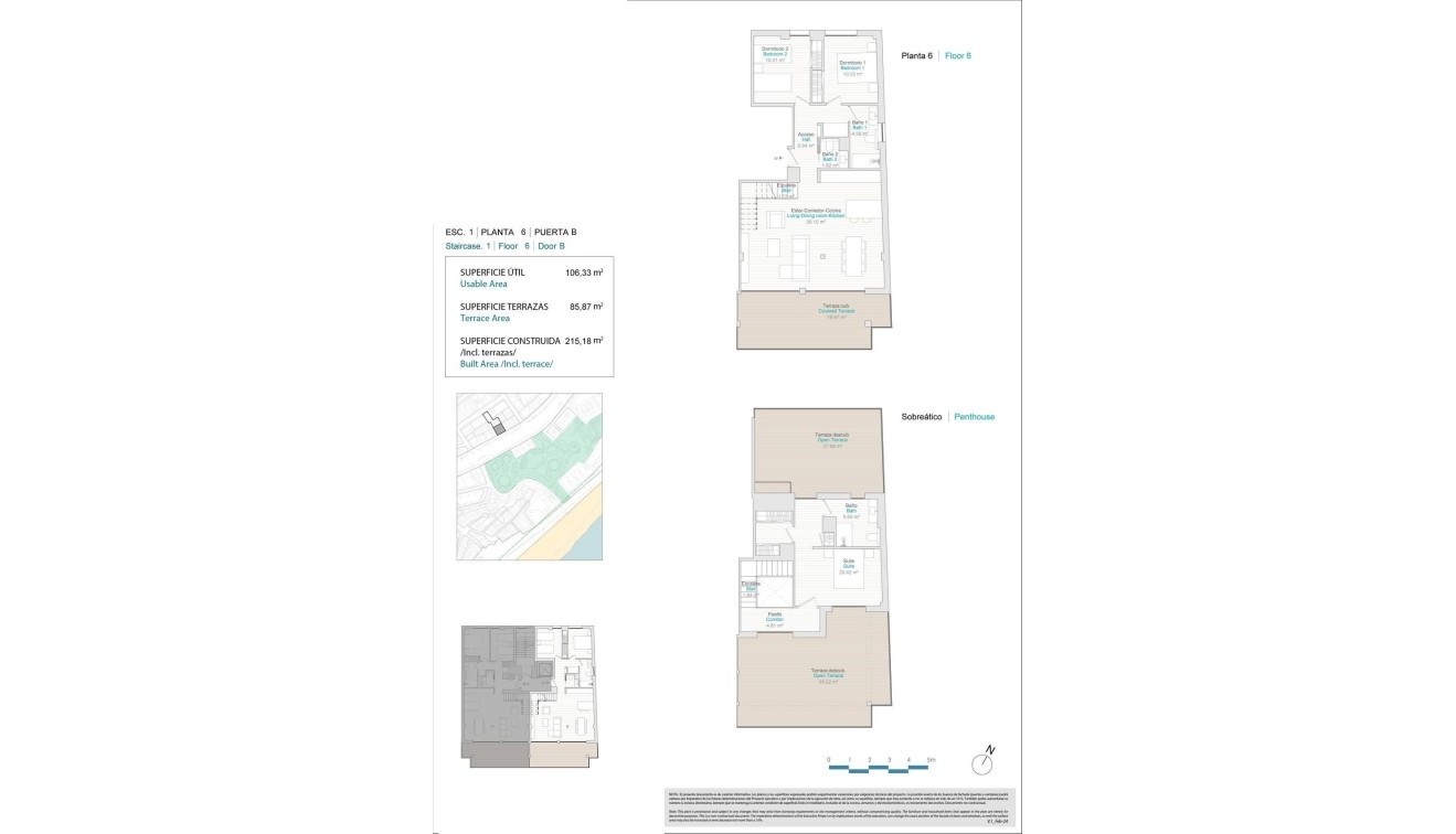 New Build - Penthouse - Villajoyosa - Pueblo