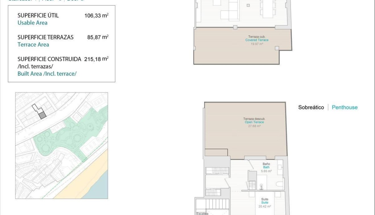 New Build - Penthouse - Villajoyosa - Pueblo