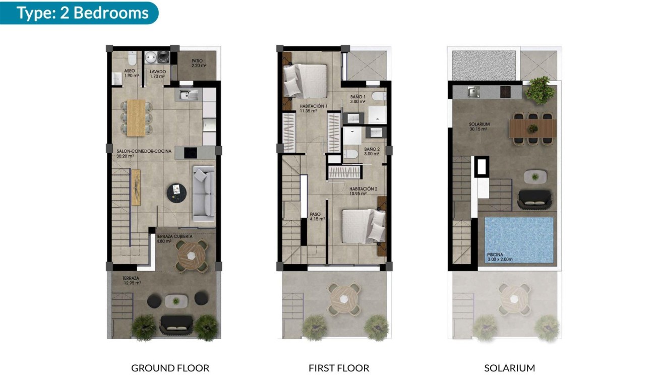 New Build - Town House - Dolores - Sector 2