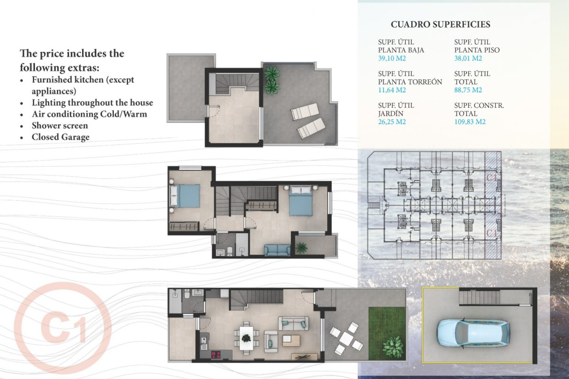 New Build - Town House - La Manga