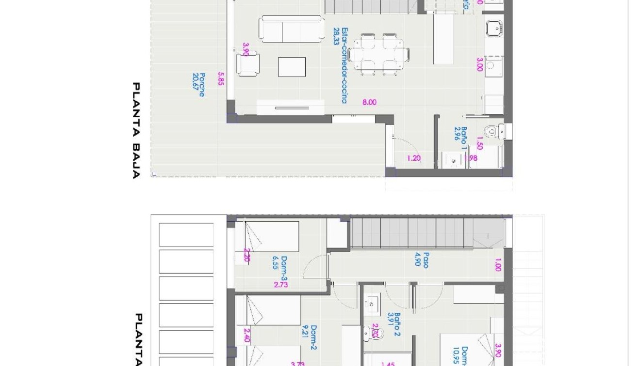 New Build - Town House - Orihuela costa - Entre golf