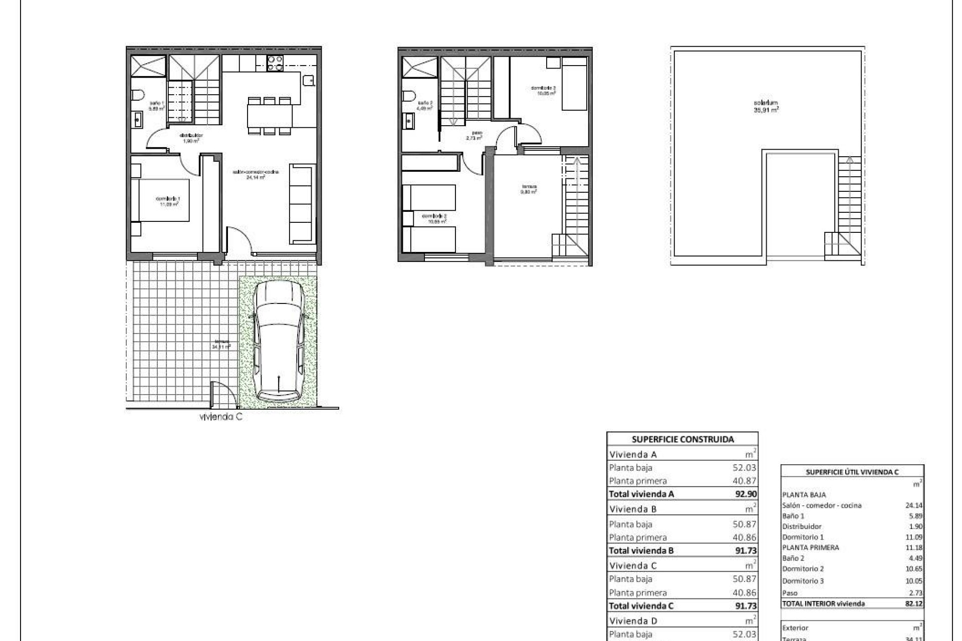 New Build - Town House - Pilar de La Horadada - Barrio los Segundas