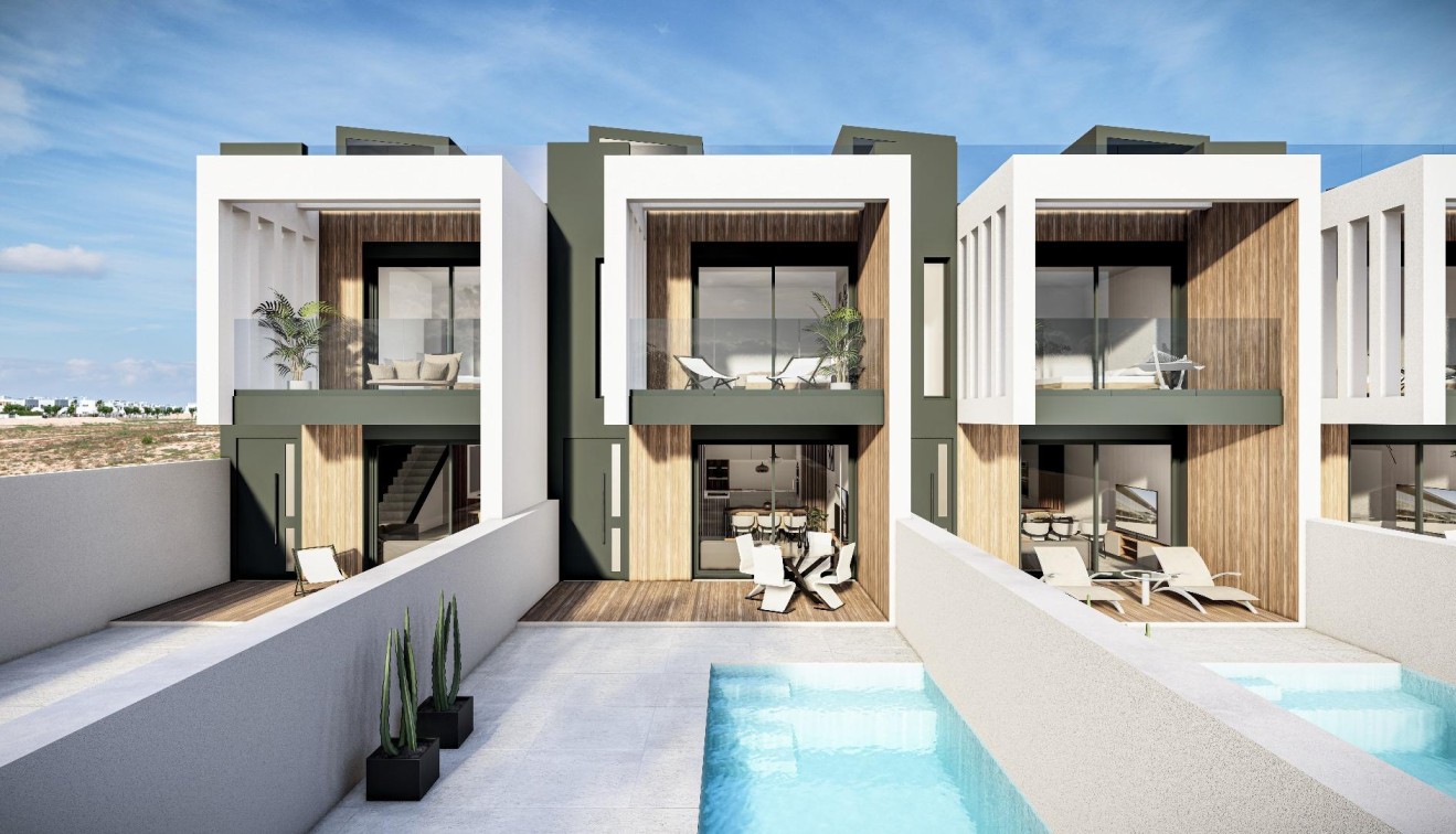 New Build - Town House - Pilar de La Horadada - Lo Monte