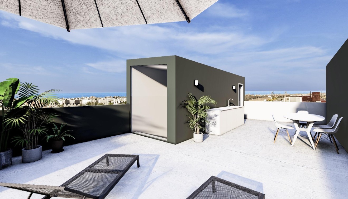 New Build - Town House - Pilar de La Horadada - Lo Monte