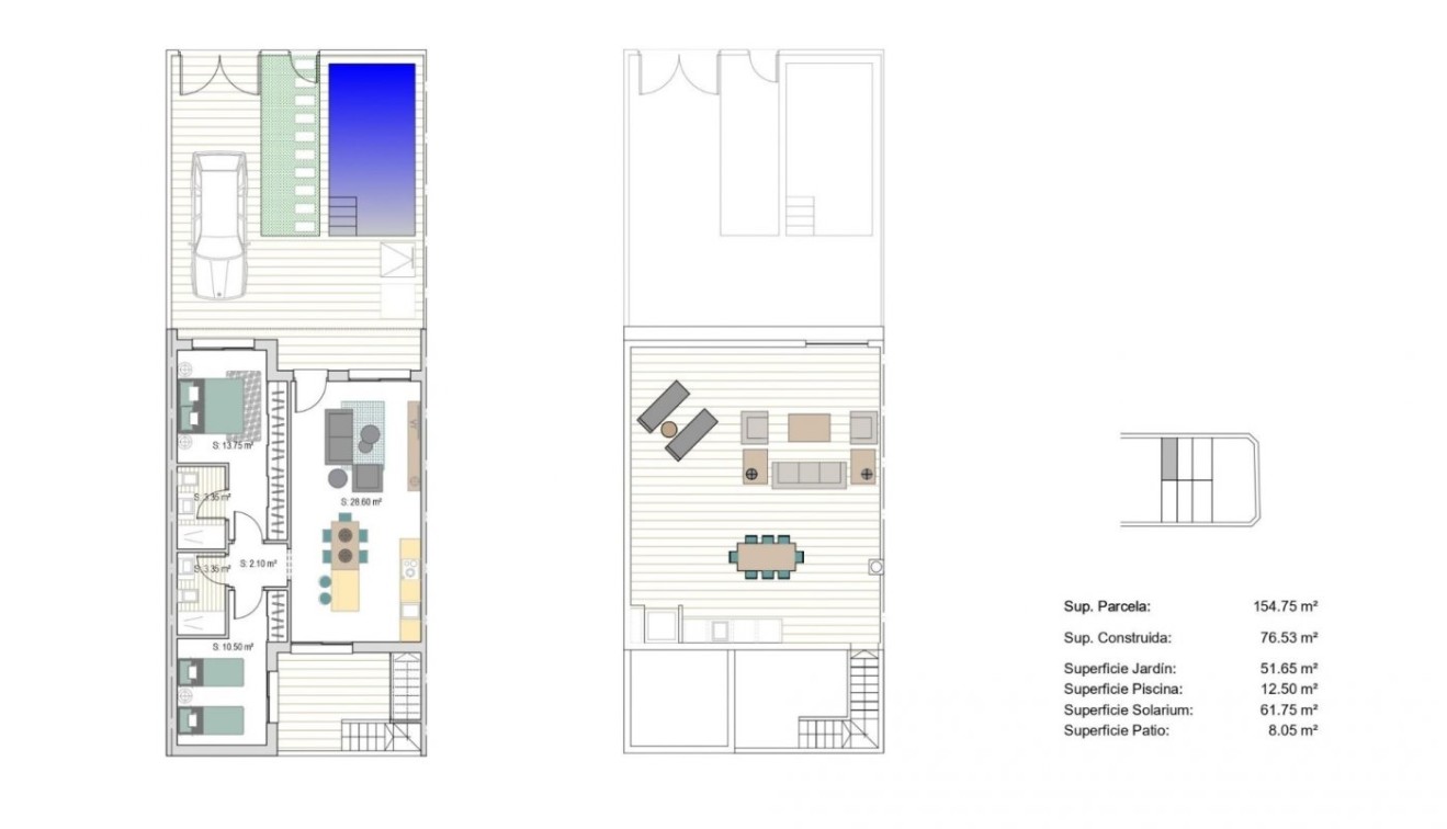 New Build - Town House - San Javier - Parque del doce