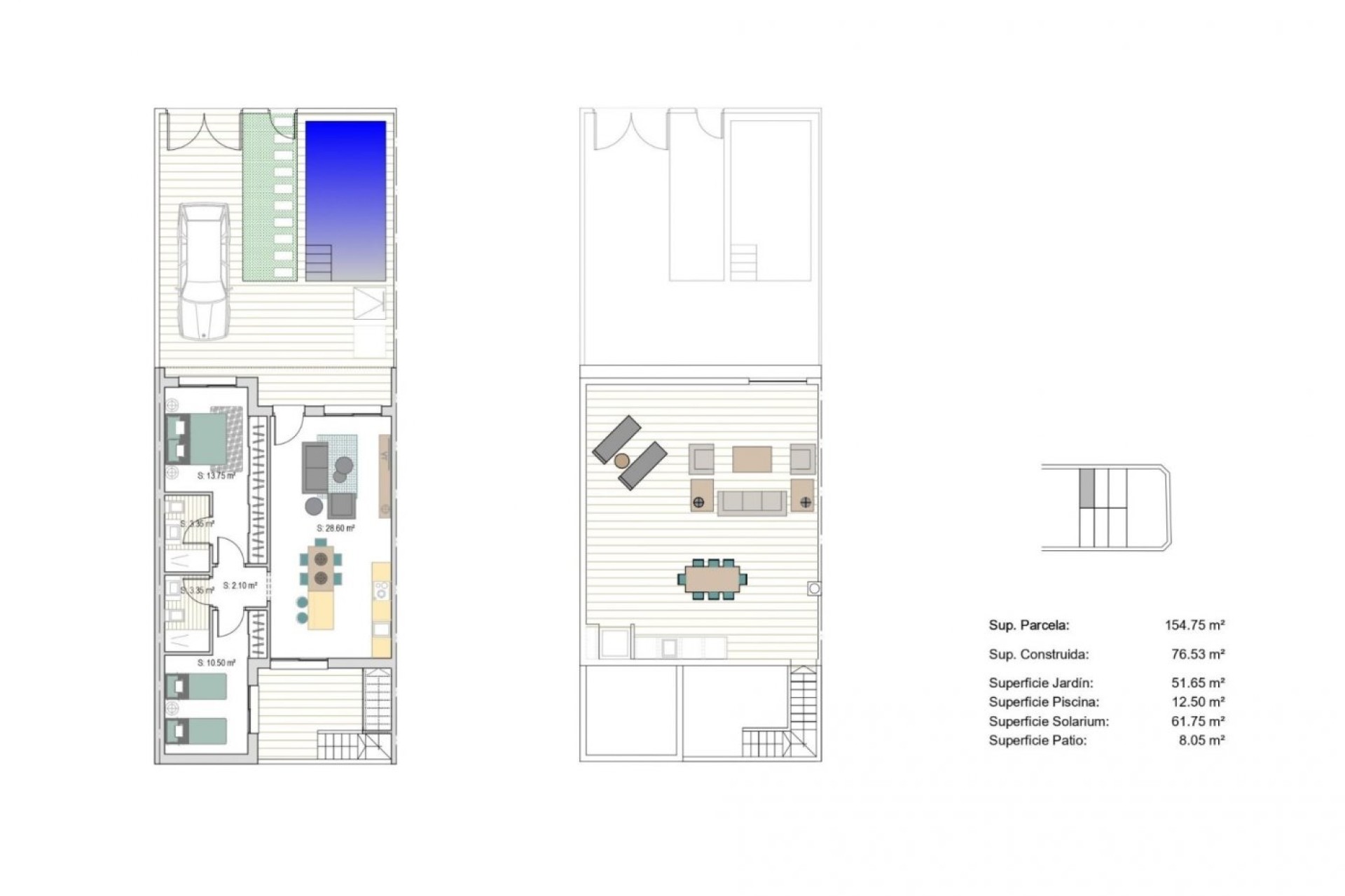 New Build - Town House - San Javier - Parque del doce