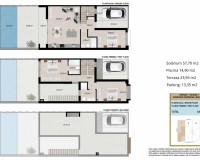 New Build - Town House - San Javier - pueblo