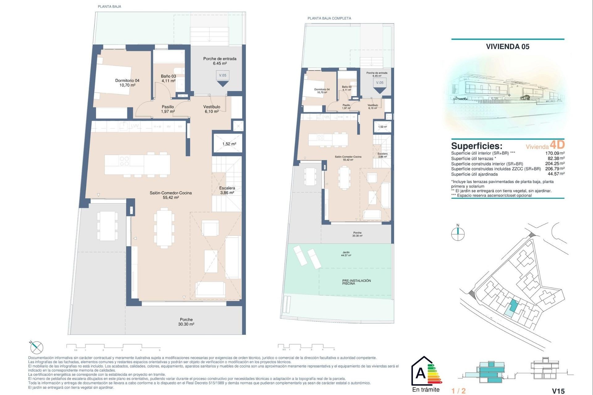 New Build - Town House - San Juan Playa - Cabo De Las Huertas