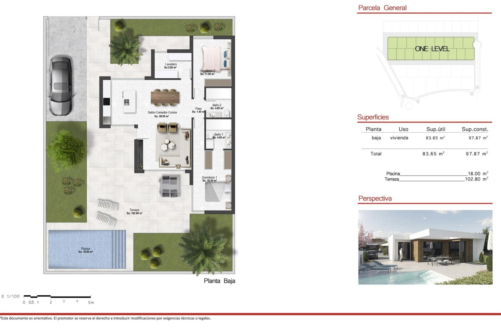 New Build - Villa - BAÑOS Y MENDIGO - Altaona golf and country village