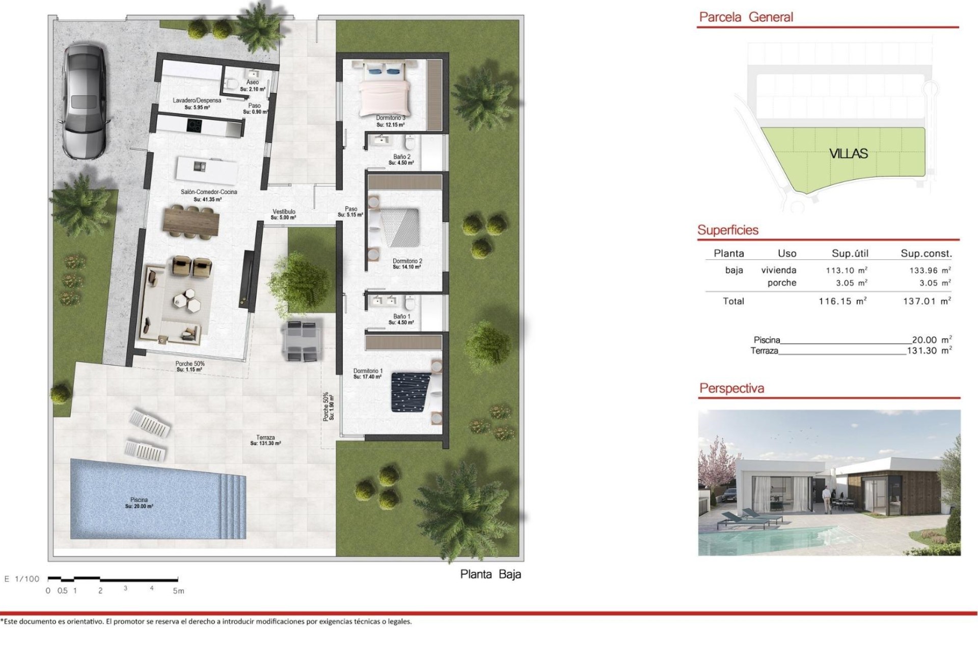 New Build - Villa - BAÑOS Y MENDIGO - Altaona golf and country village