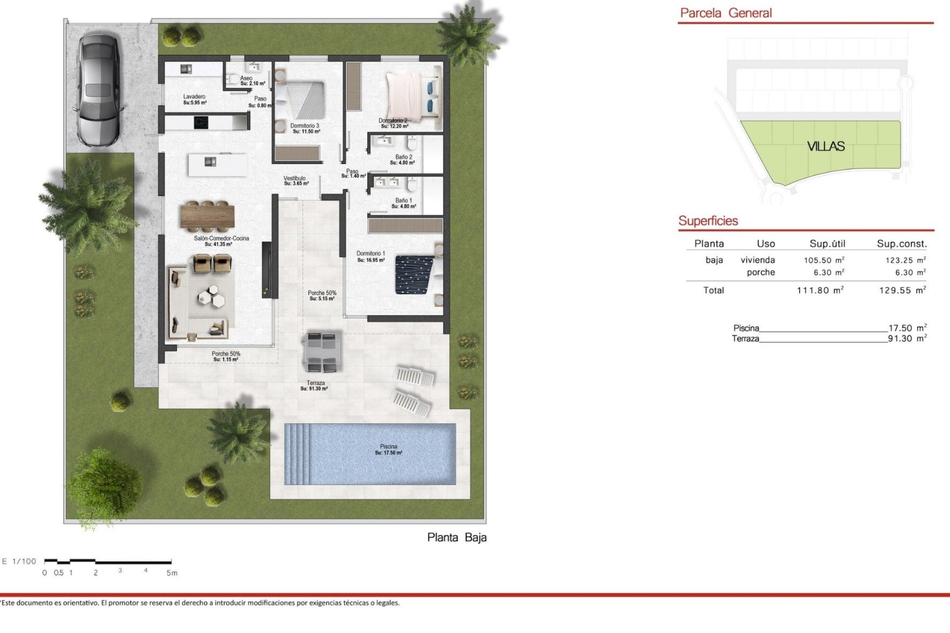 New Build - Villa - BAÑOS Y MENDIGO - Altaona golf and country village