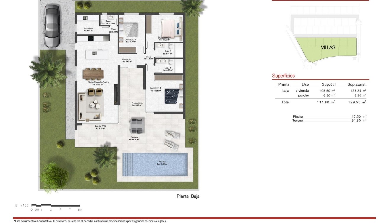 New Build - Villa - BAÑOS Y MENDIGO - Altaona Golf