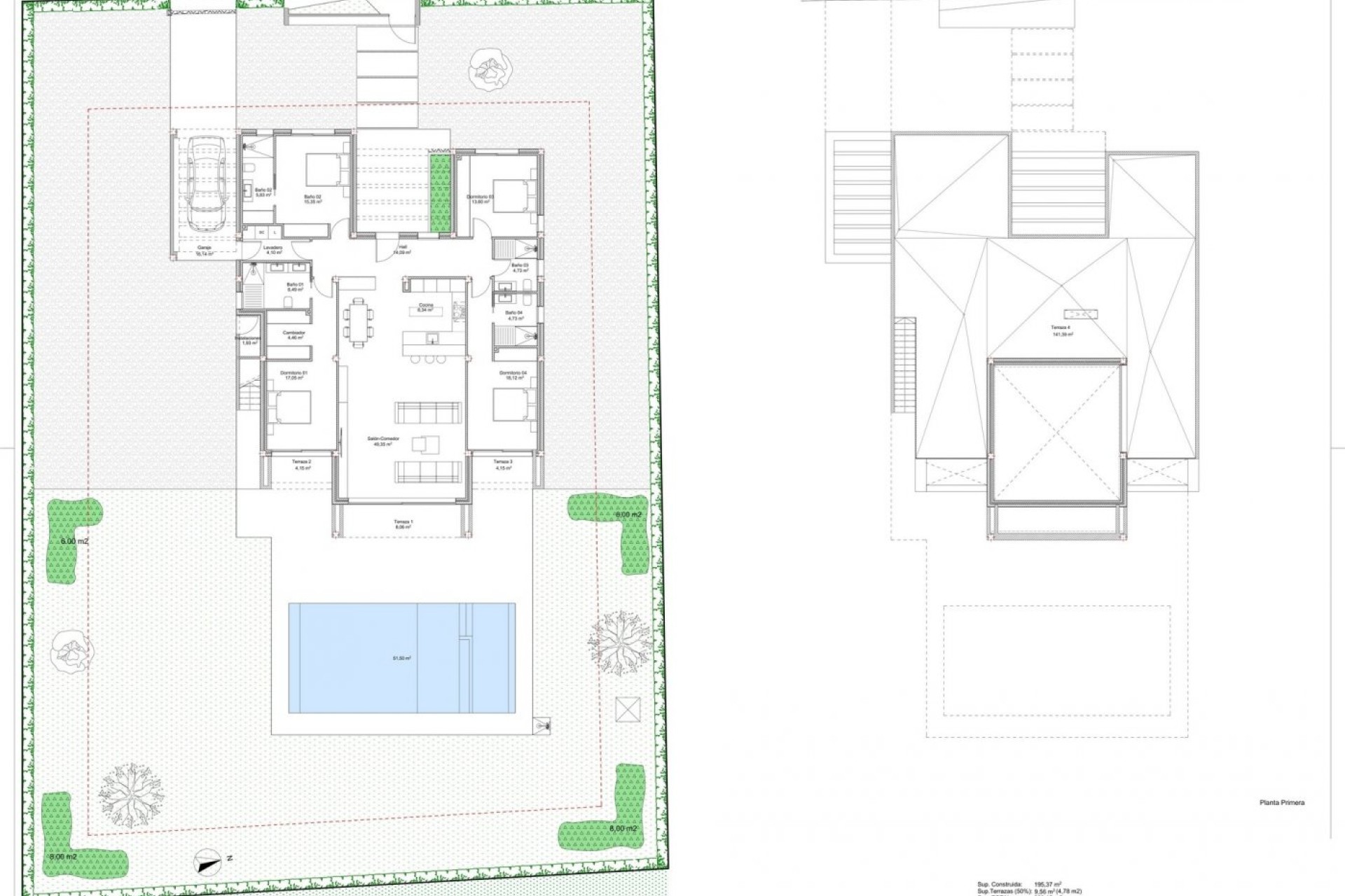 New Build - Villa - BAÑOS Y MENDIGO - Altaona Golf