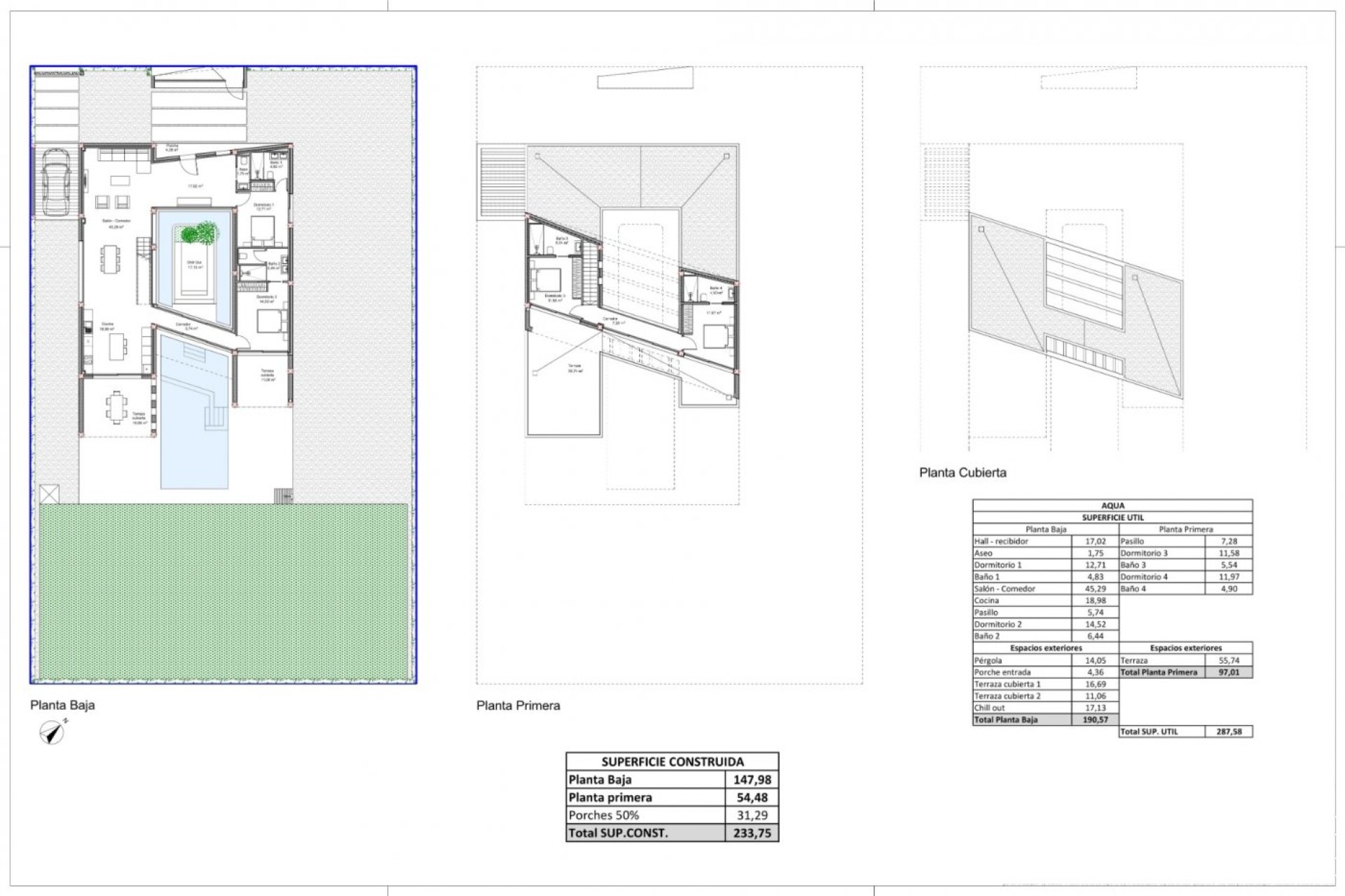 New Build - Villa - BAÑOS Y MENDIGO - Altaona Golf