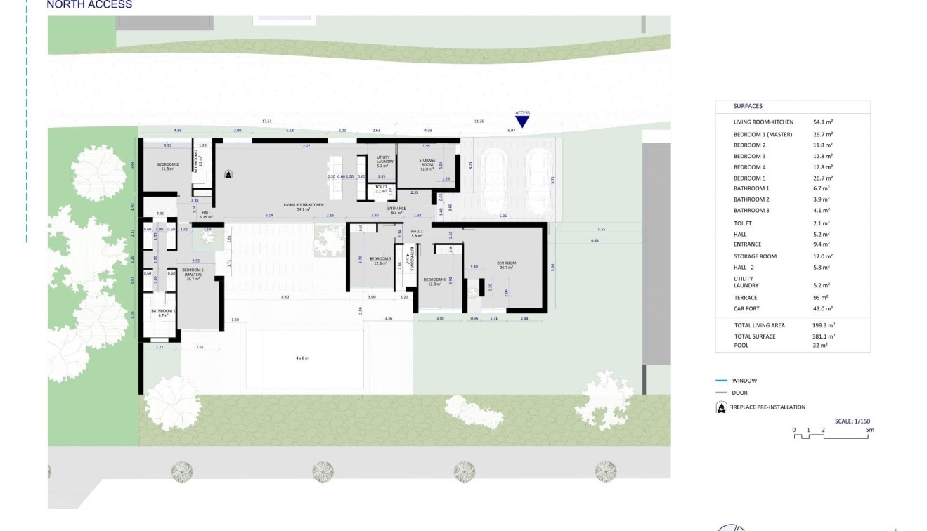 New Build - Villa - BAÑOS Y MENDIGO - Altaona Golf