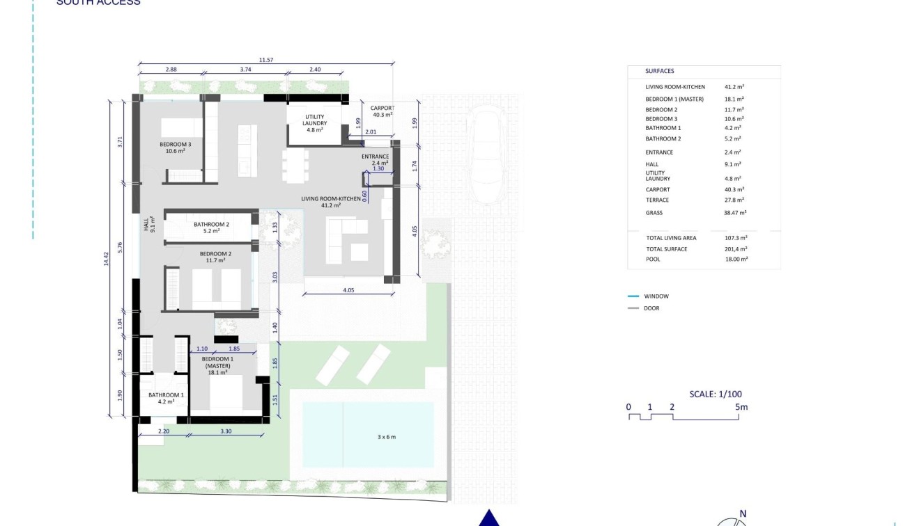 New Build - Villa - BAÑOS Y MENDIGO - Altaona Golf