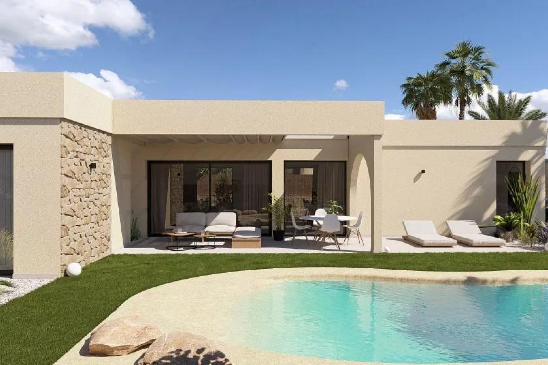 New Build - Villa - BAÑOS Y MENDIGO - Altaona Golf