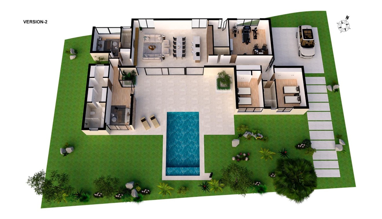 New Build - Villa - BAOS Y MENDIGO - Altaona Golf And Country Village