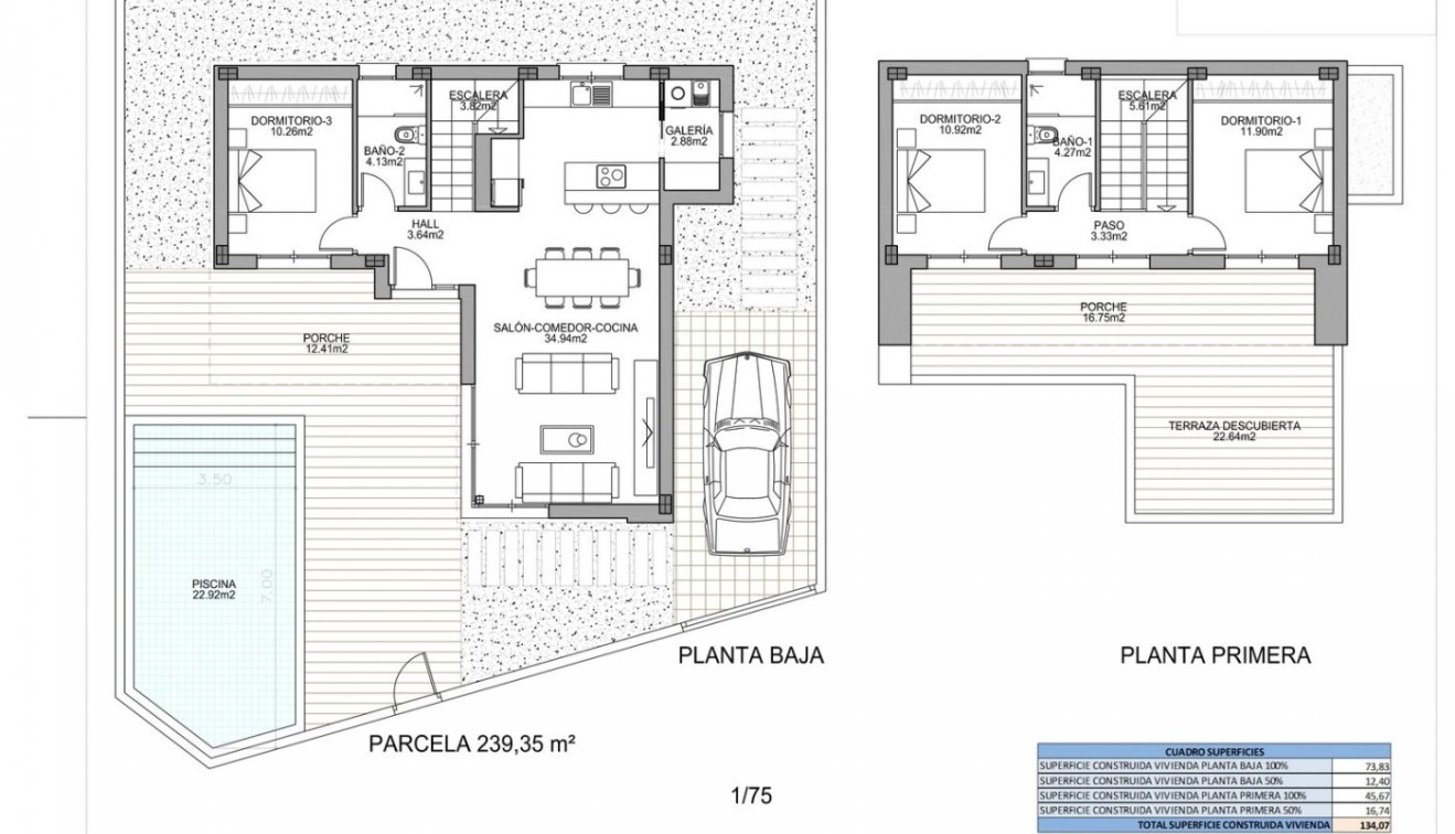 New Build - Villa - Benijófar - Polideportivo