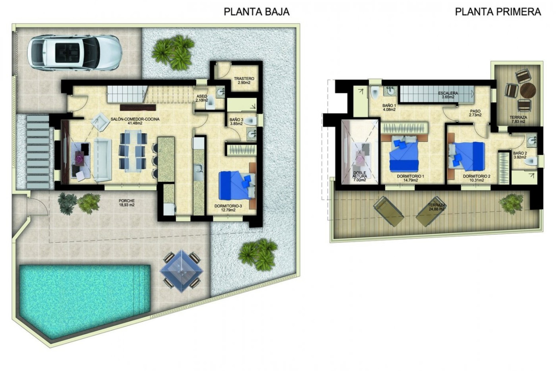 New Build - Villa - Benijófar - Polideportivo