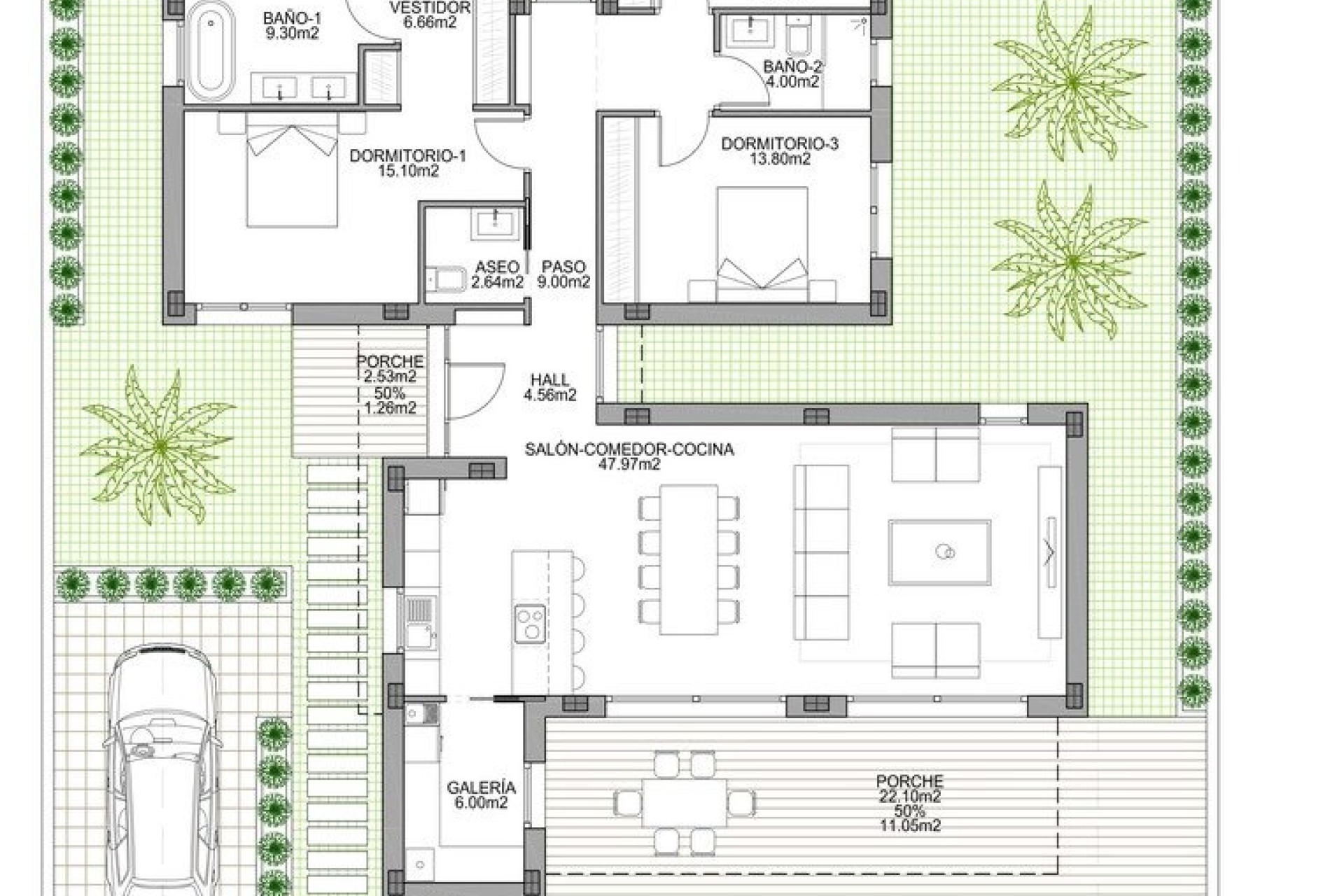 New Build - Villa - Benijófar - Polideportivo