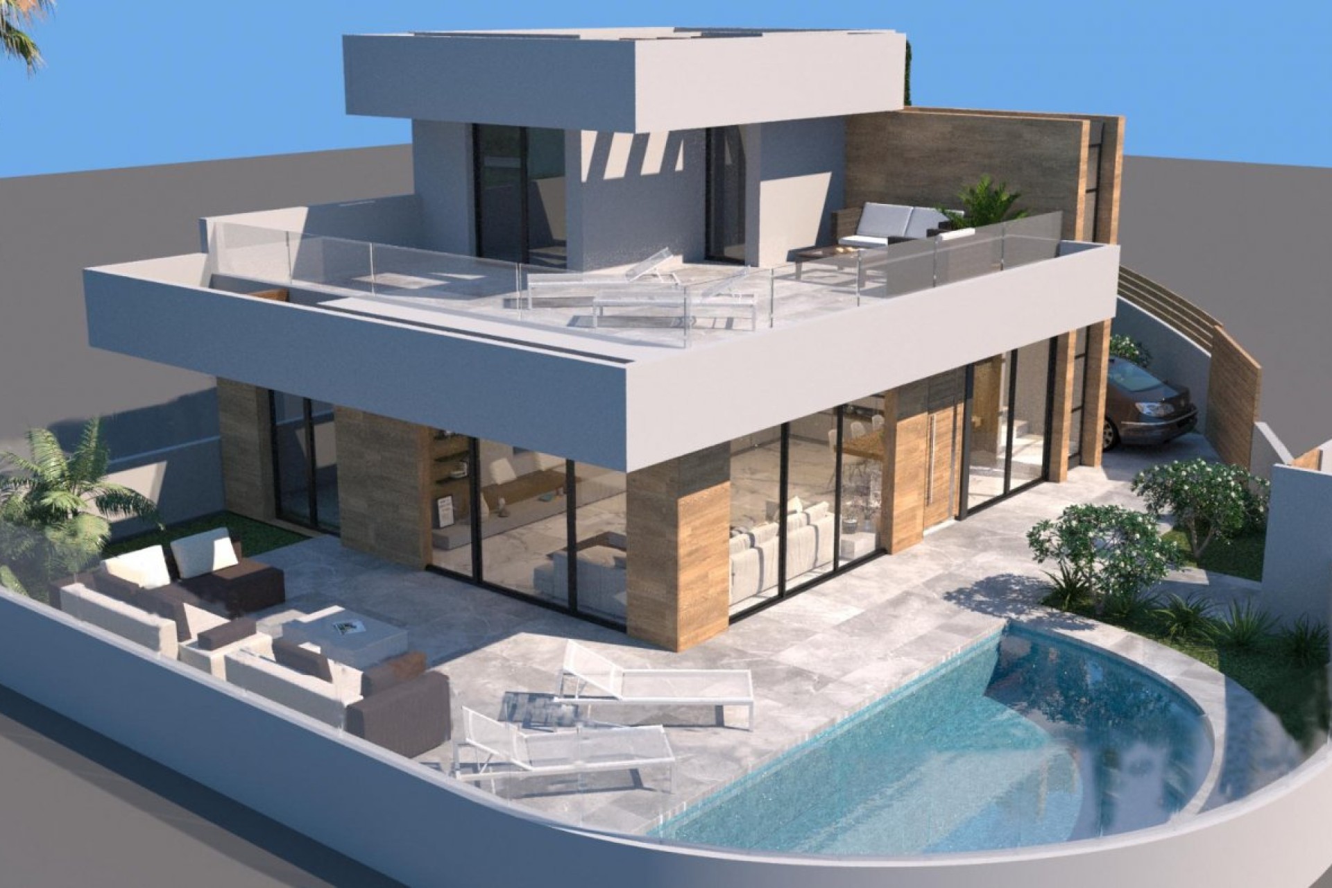 New Build - Villa - Ciudad Quesada - Rojales - JUNTO CAMPO DE GOLF LA MARQUESA