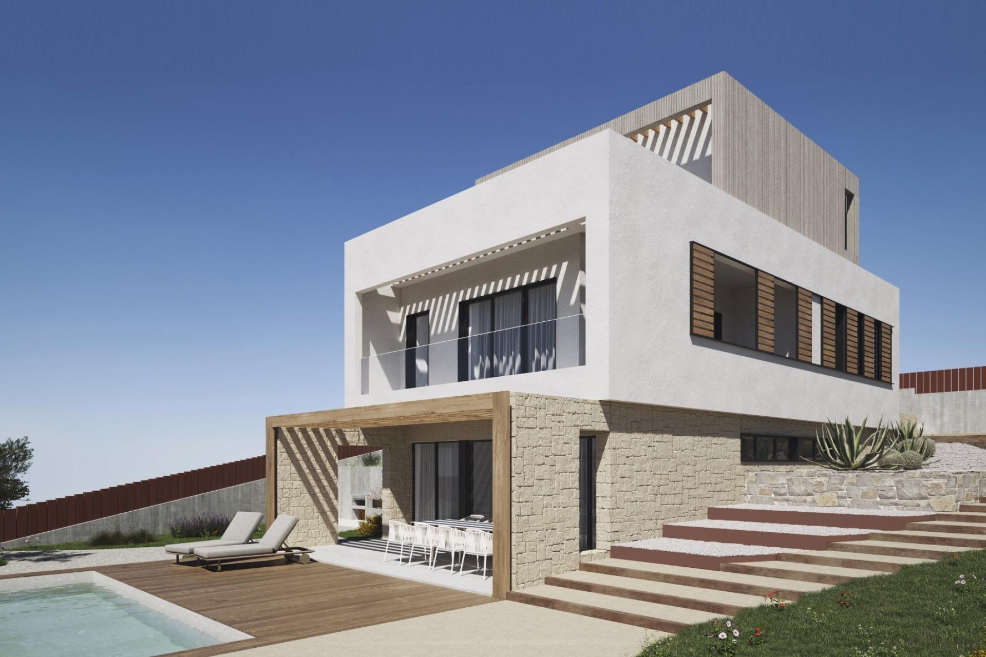 New Build - Villa - Finestrat - Campana garden