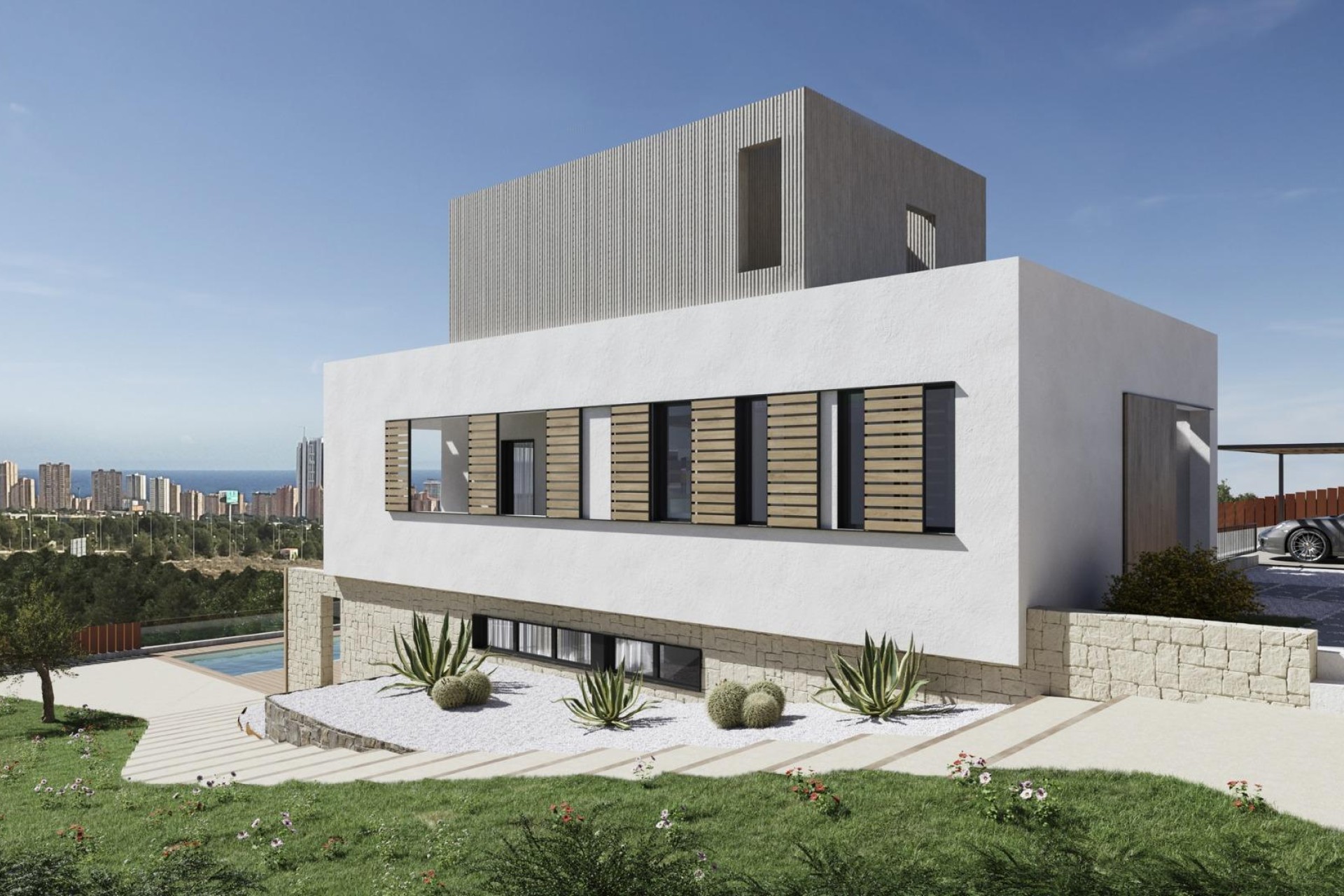 New Build - Villa - Finestrat - Campana garden