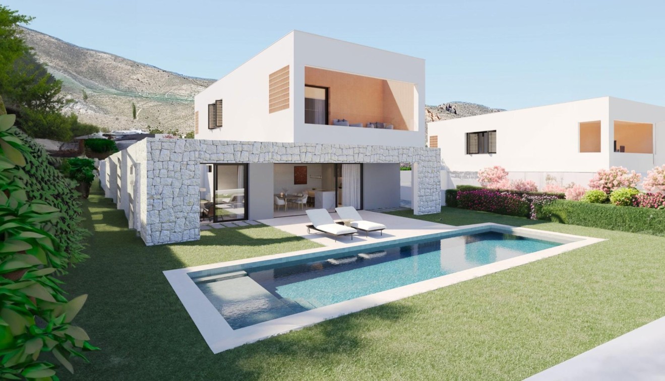 New Build - Villa - Finestrat - Campana garden