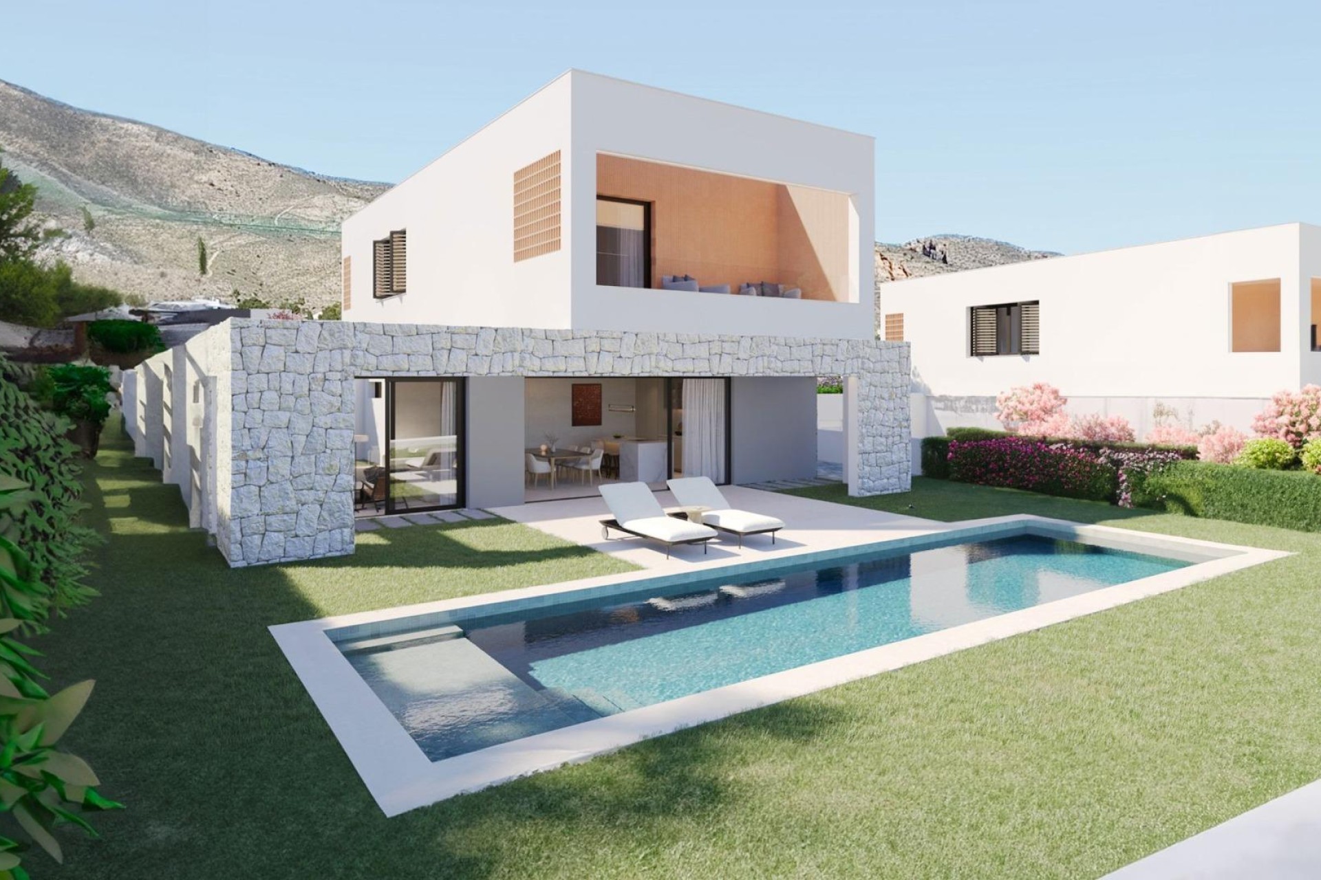 New Build - Villa - Finestrat - Campana garden