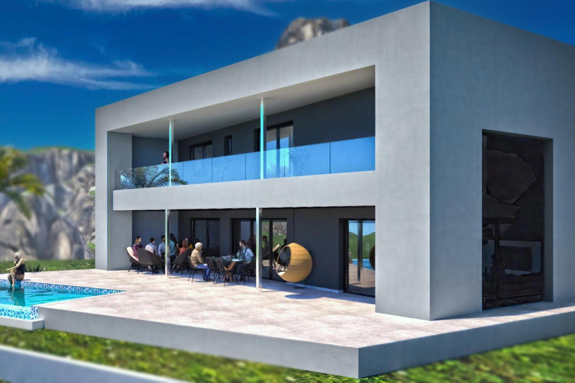 New Build - Villa - La Nucia - Panorama