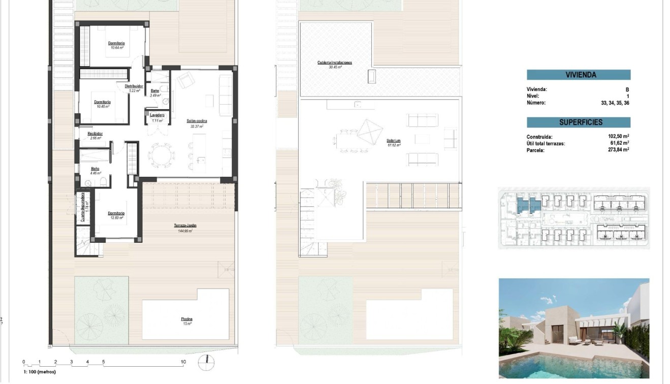 New Build - Villa - Los Alcázares - Serena Golf