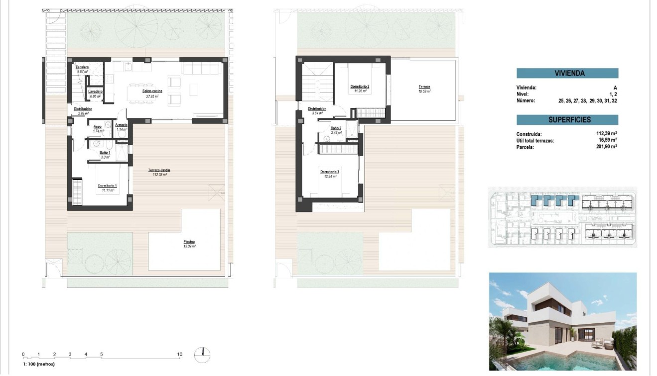 New Build - Villa - Los Alcázares - Serena Golf