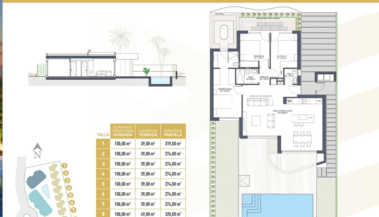 New Build - Villa - Los Alcázares - Serena Golf