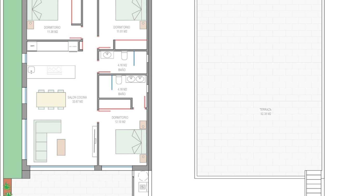 New Build - Villa - Los Alcázares - Serena Golf