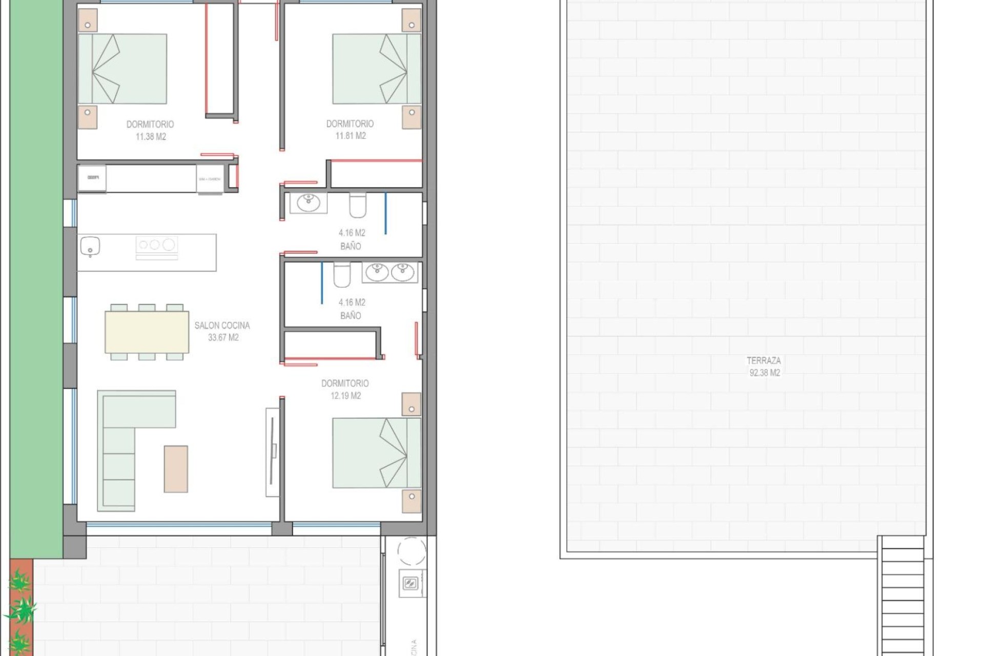 New Build - Villa - Los Alcázares - Serena Golf