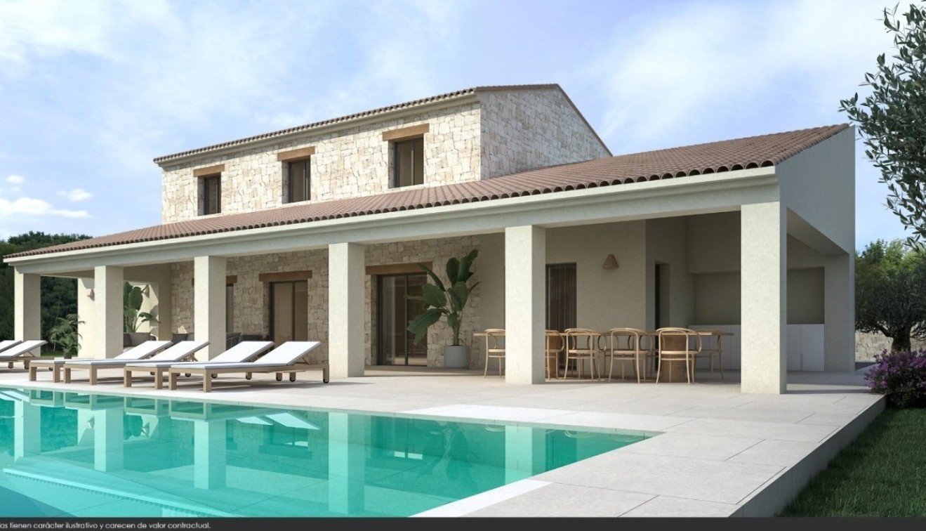 New Build - Villa - Moraira_Teulada - Fustera