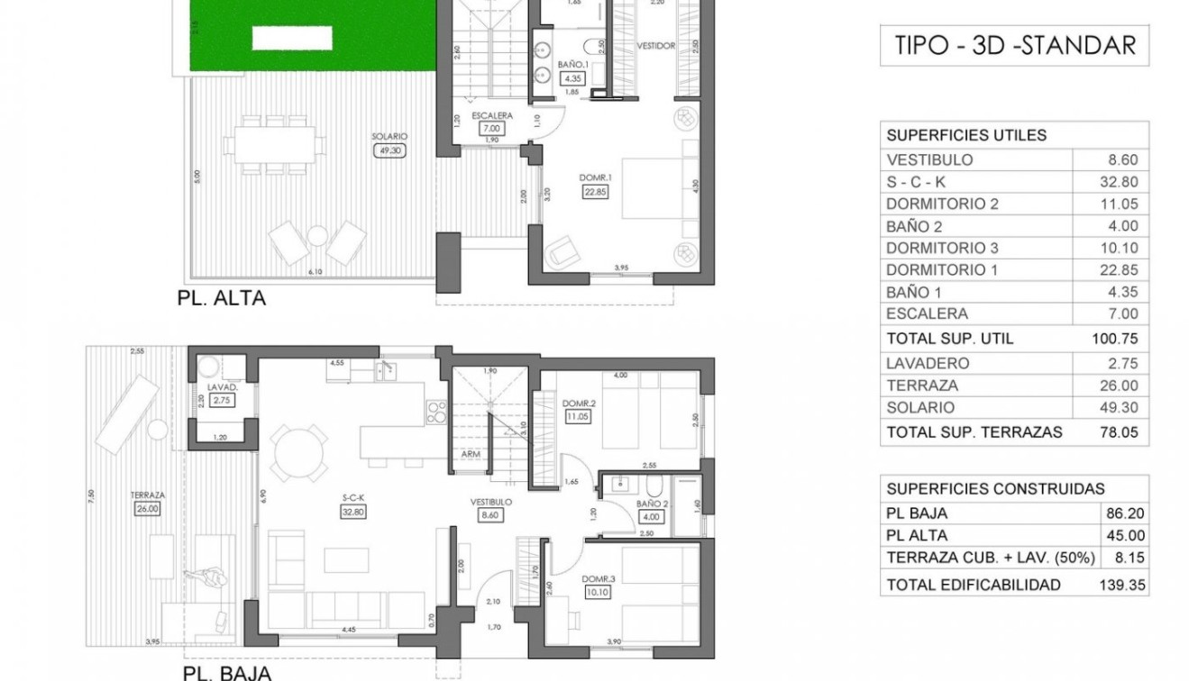 New Build - Villa - Orihuela costa - La Ciñuelica