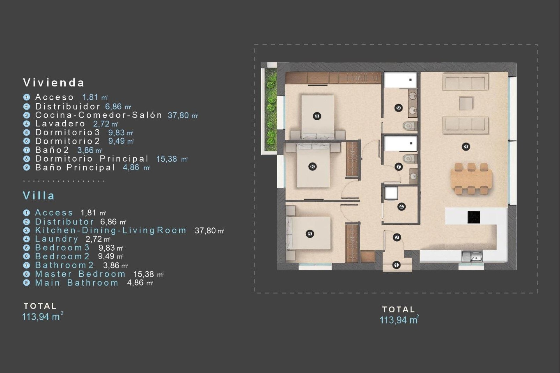New Build - Villa - Orihuela costa - Las Filipinas
