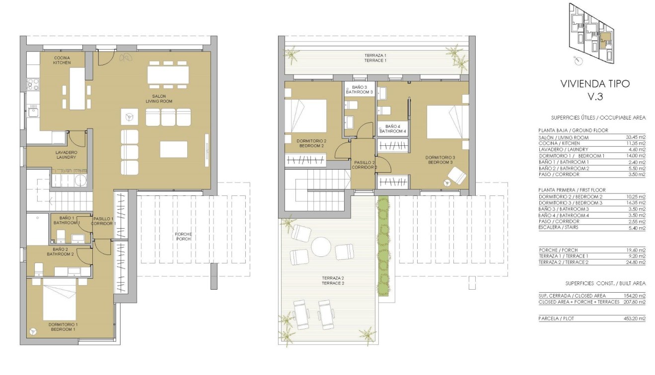 New Build - Villa - Pilar de La Horadada - Lo Romero Golf