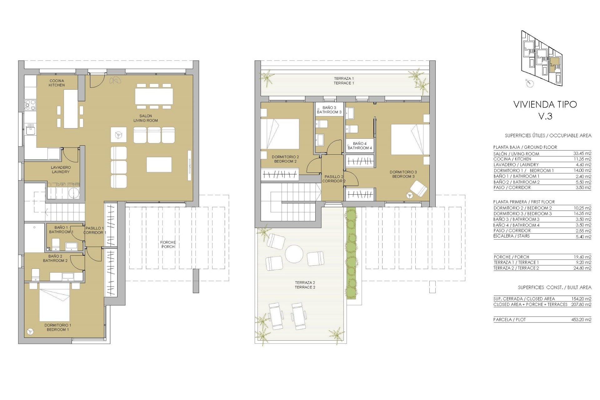 New Build - Villa - Pilar de La Horadada - Lo Romero Golf