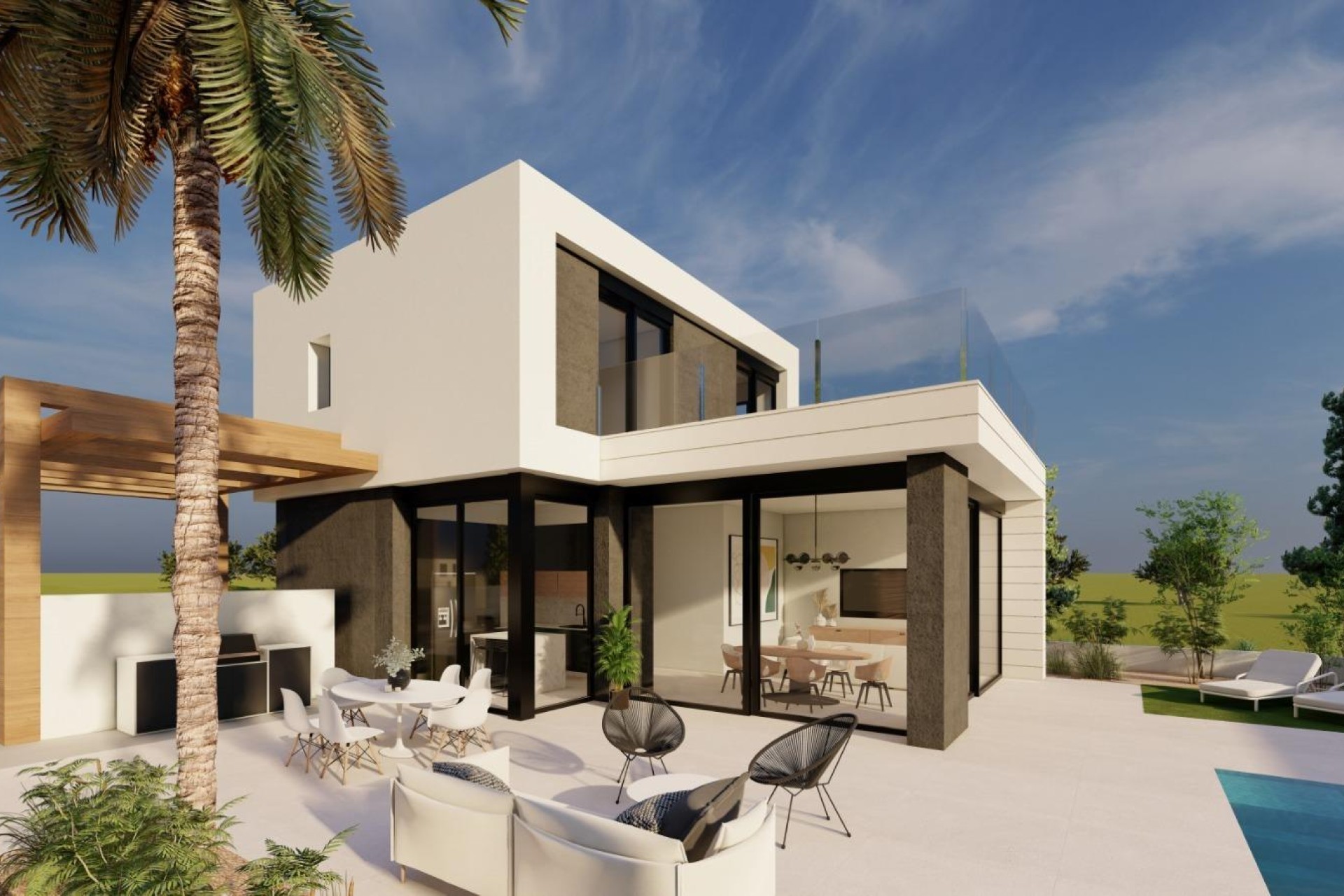 New Build - Villa - Pilar de La Horadada - Lo Romero Golf