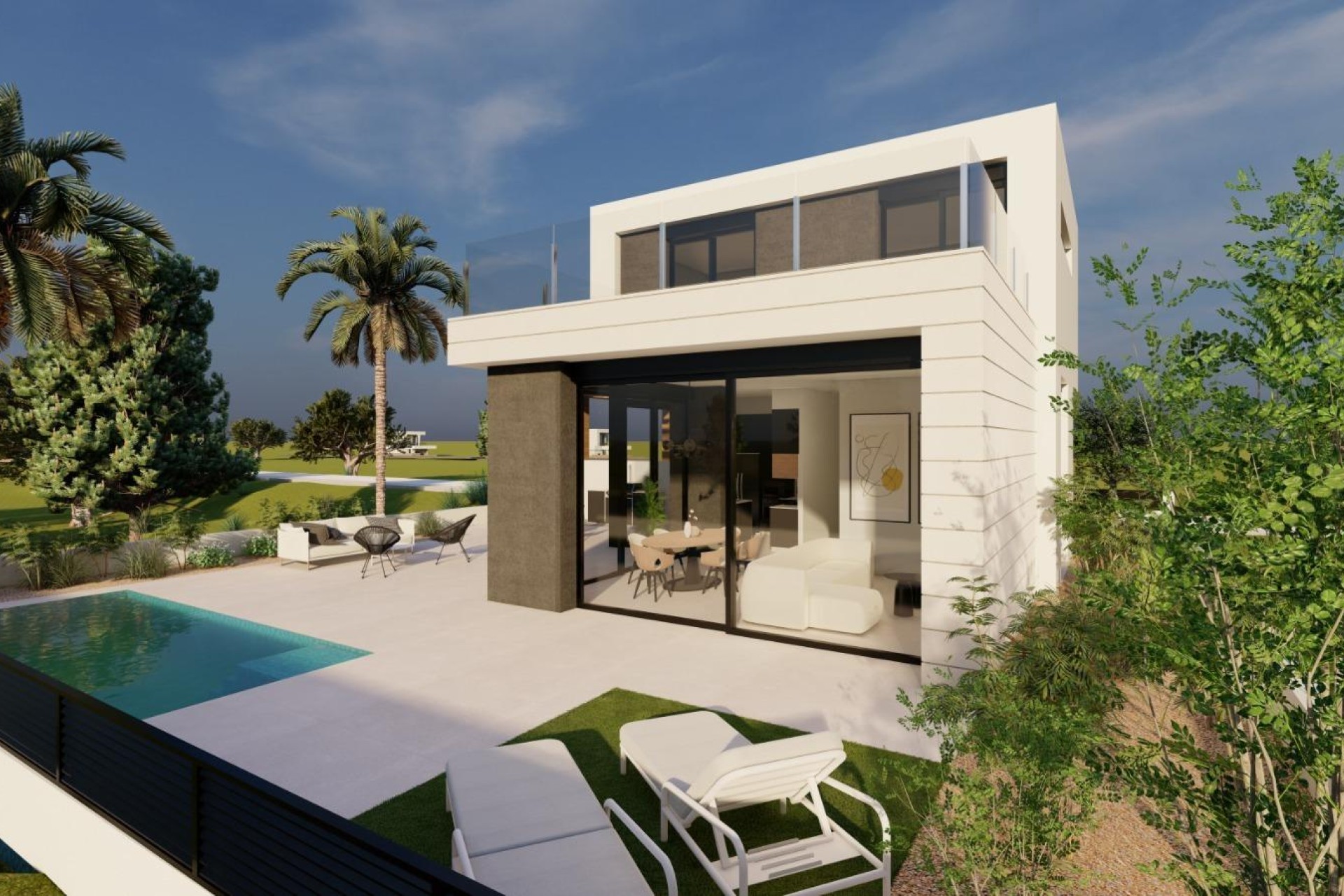 New Build - Villa - Pilar de La Horadada - Lo Romero Golf