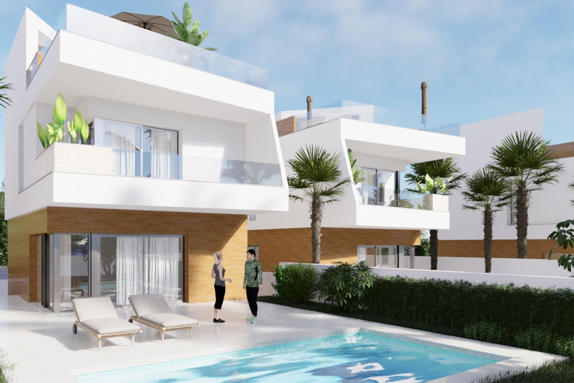 New Build - Villa - Pilar de La Horadada - Lo Romero Golf