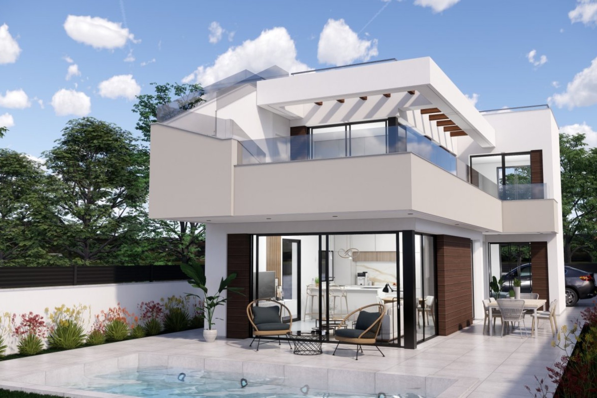 New Build - Villa - Pilar de La Horadada - Lo Romero Golf