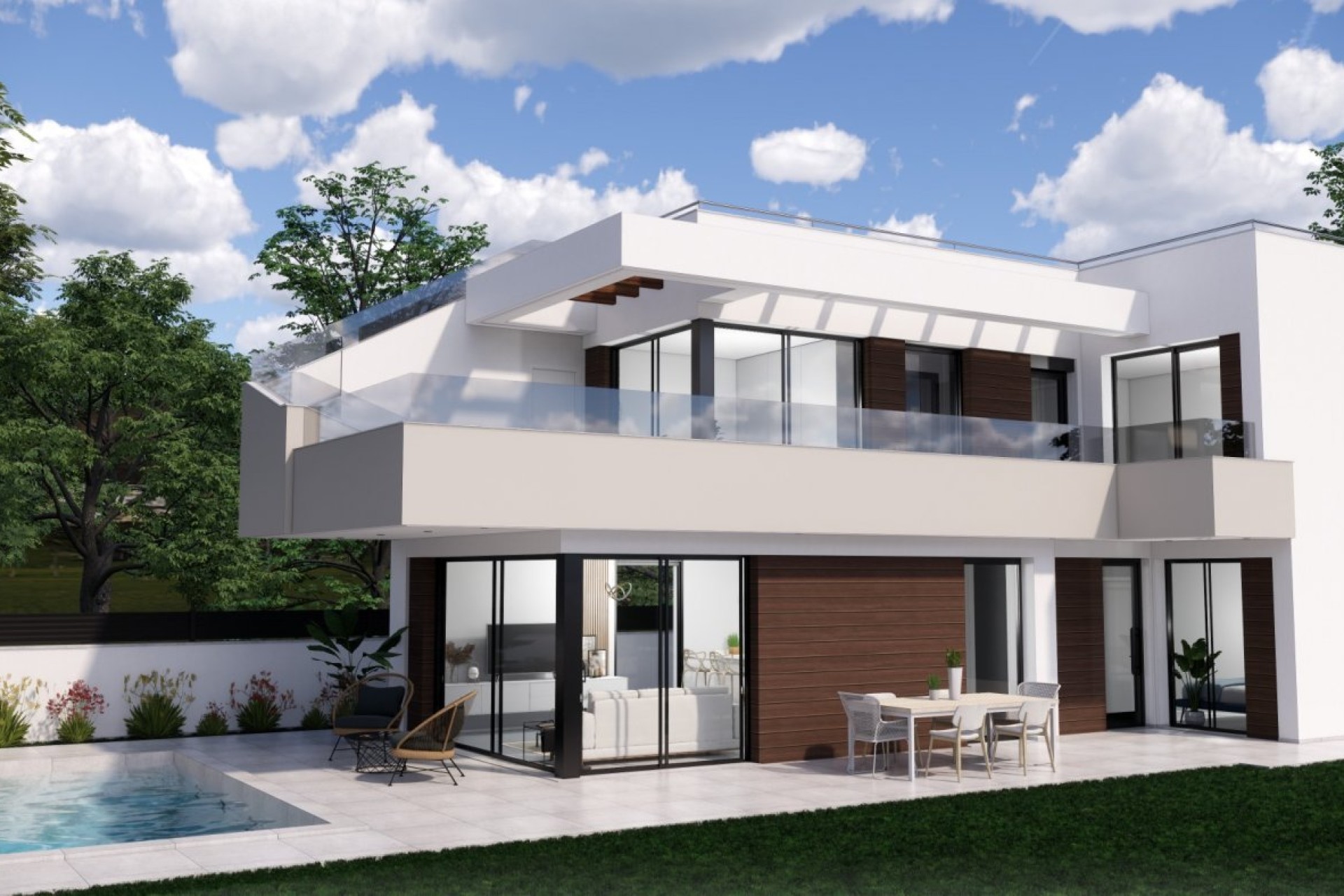 New Build - Villa - Pilar de La Horadada - Lo Romero Golf