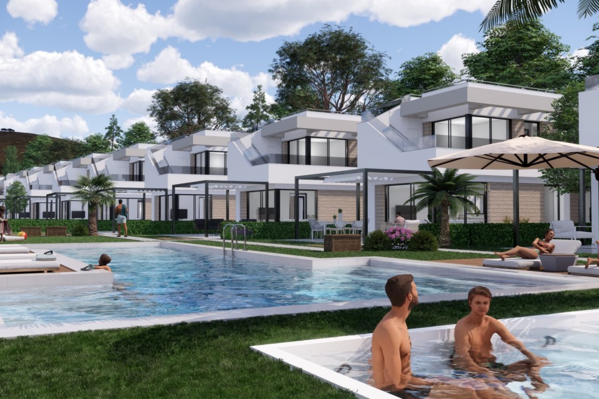 New Build - Villa - Pilar de La Horadada - Lo Romero Golf