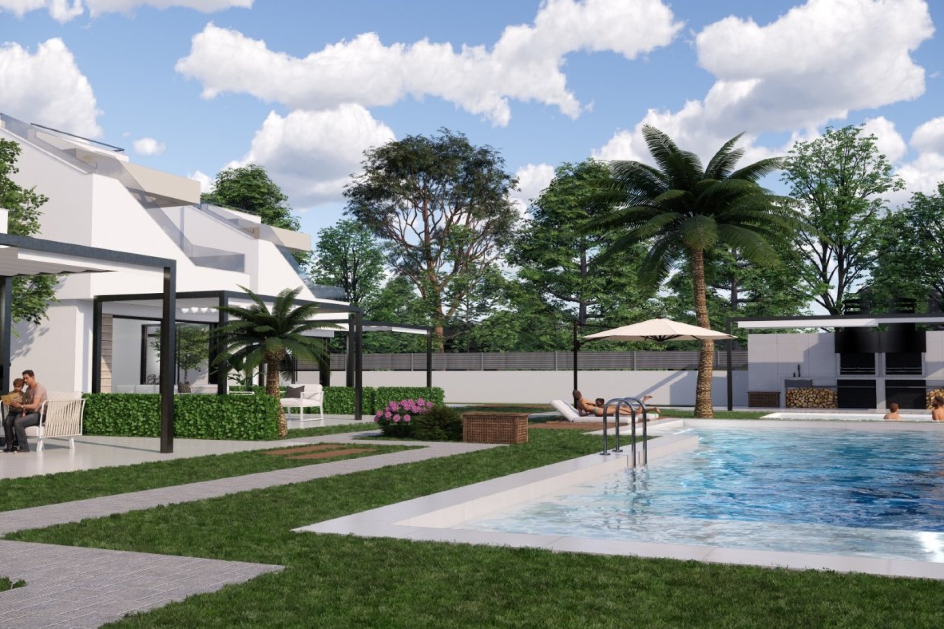 New Build - Villa - Pilar de La Horadada - Lo Romero Golf