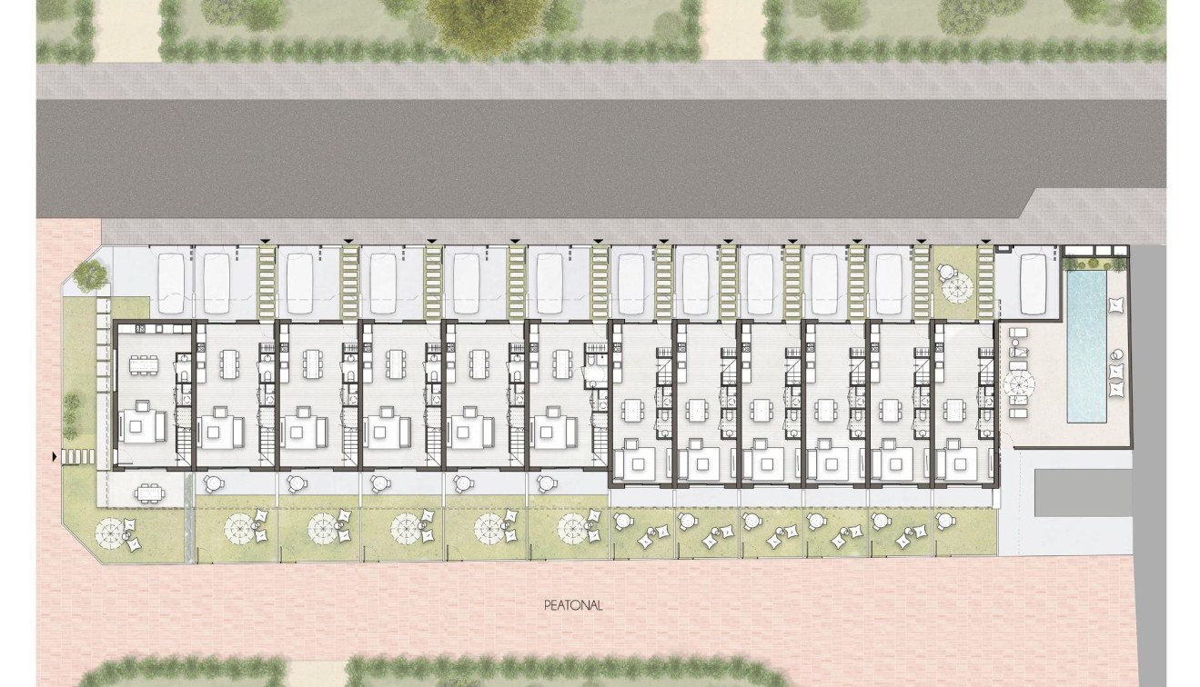New Build - Villa - Pilar de La Horadada - pueblo