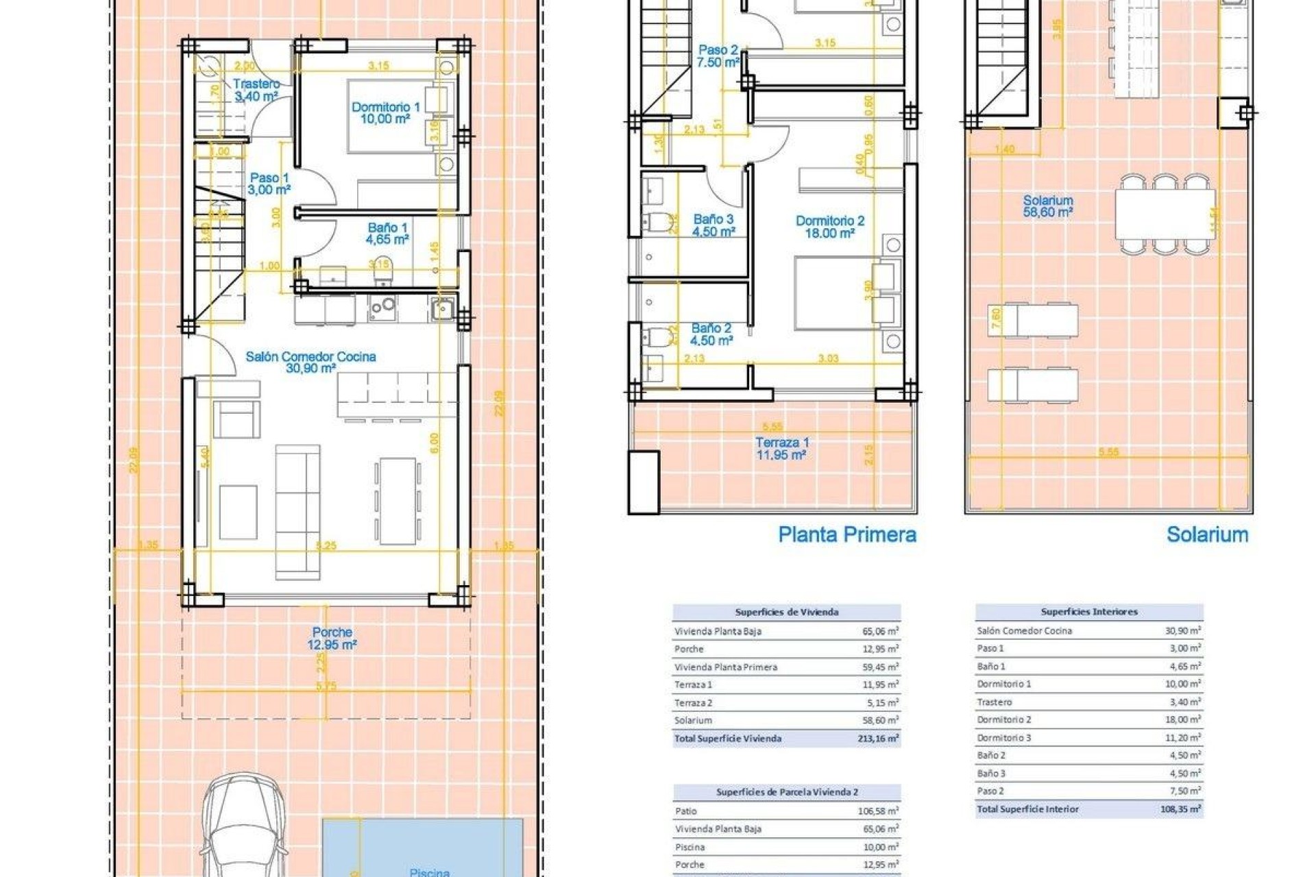New Build - Villa - Pilar de La Horadada - pueblo